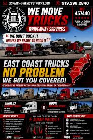 We Move Trucks service flyer