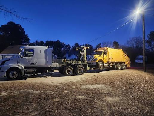 Night truck transport